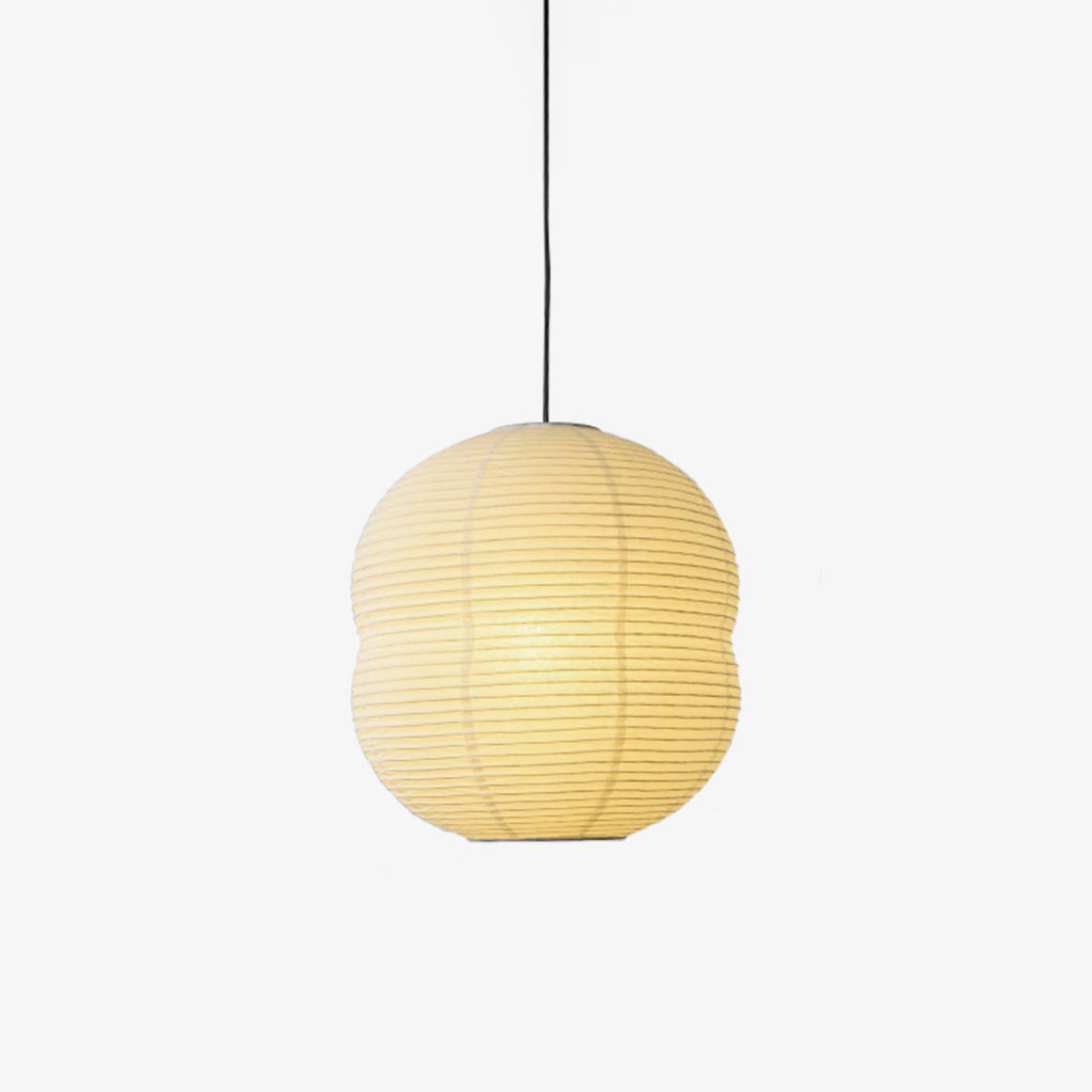 Mini wisząca lampa z papieru washi - Ręcznie robiona, dekoracja do wnętrz