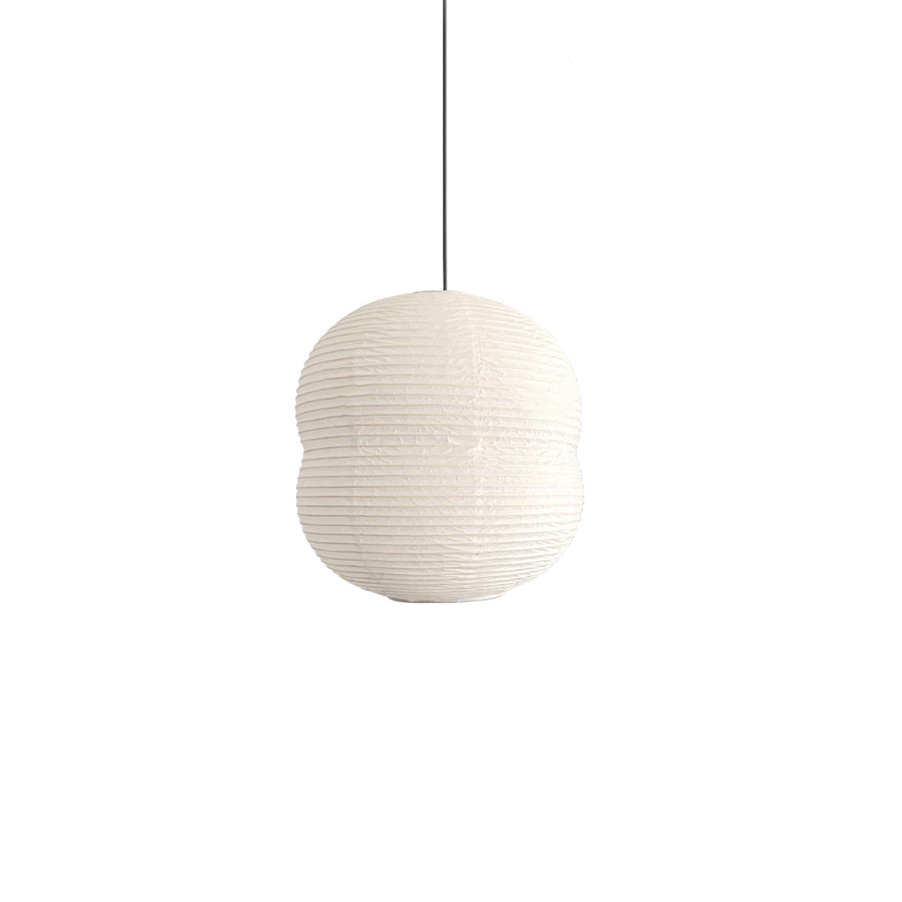 Mini wisząca lampa z papieru washi - Ręcznie robiona, dekoracja do wnętrz