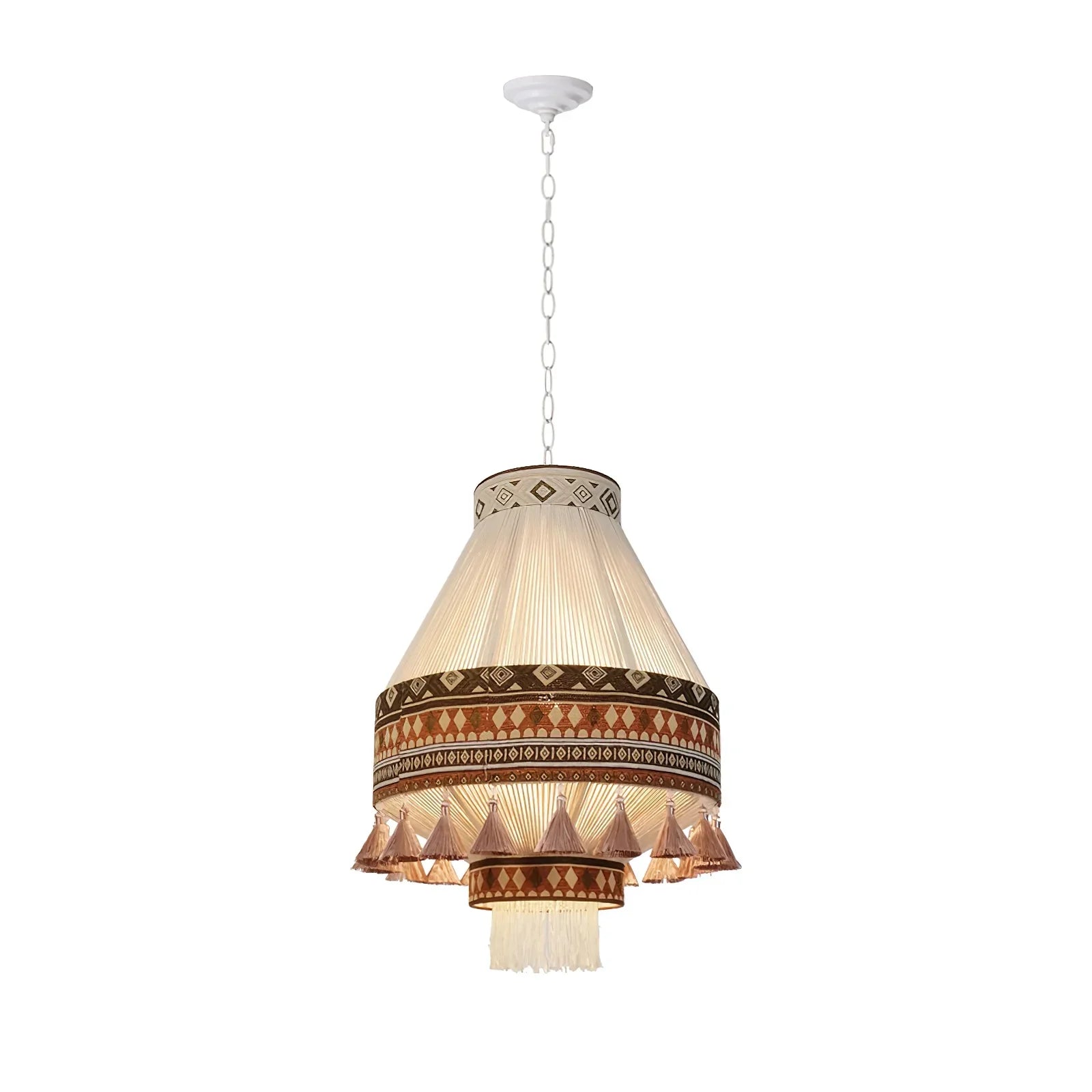 Bohemian Fringe Wisząca Lampa - Polska Edycja SEO