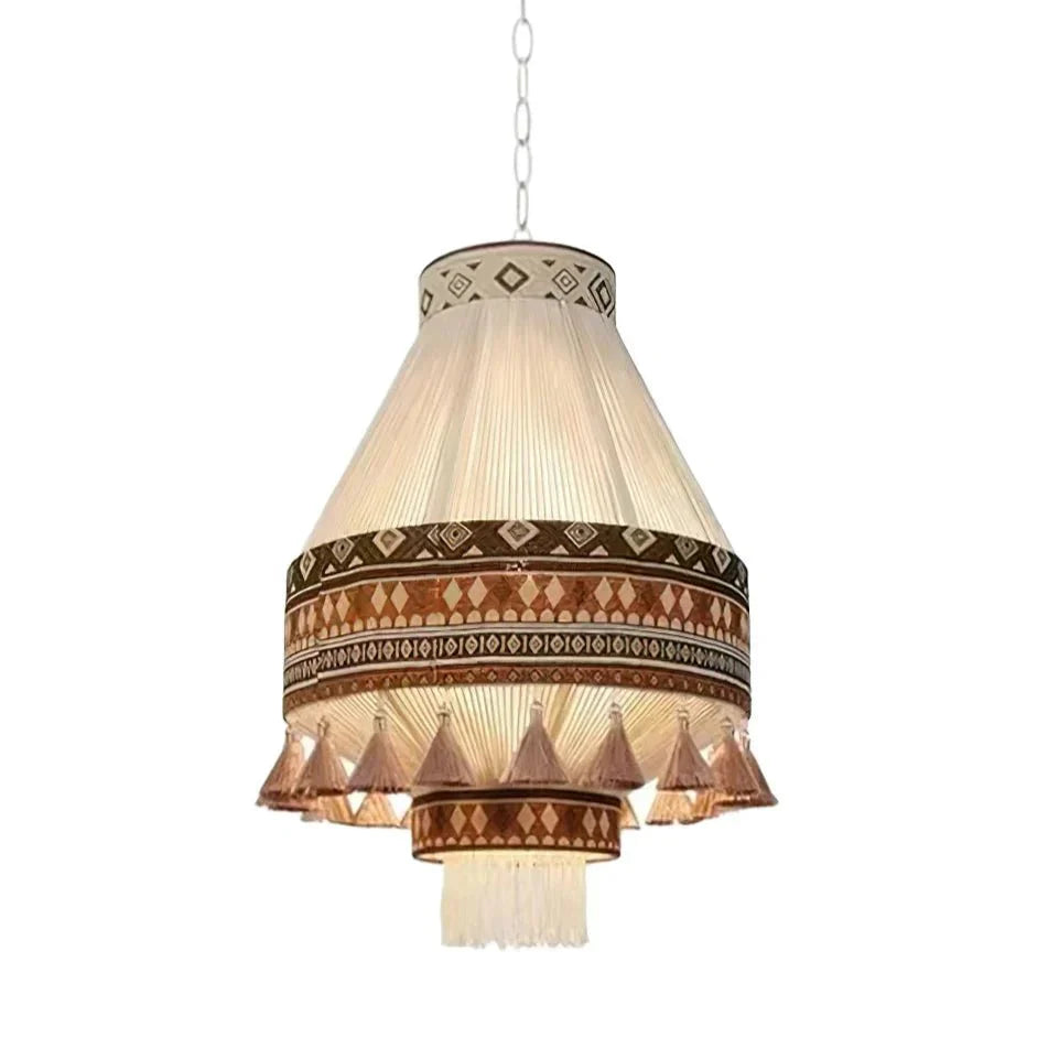 Bohemian Fringe Wisząca Lampa - Polska Edycja SEO