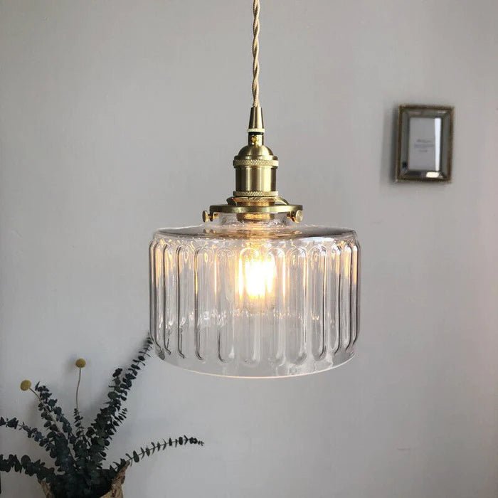 Vintage Kryształowa Lampa Wisząca