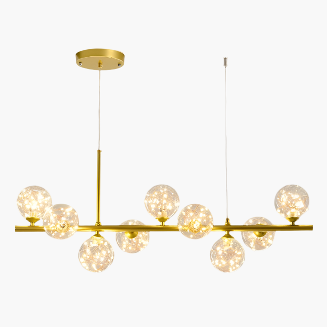 Luksusowa lampa wisząca do jadalni - Eleganckie oświetlenie stołu