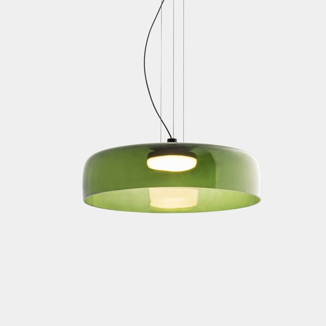 Szklana lampa wisząca Nordic