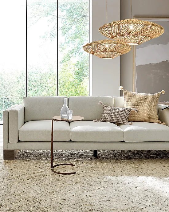 Radiar - Vintage rattanowa lampa wisząca