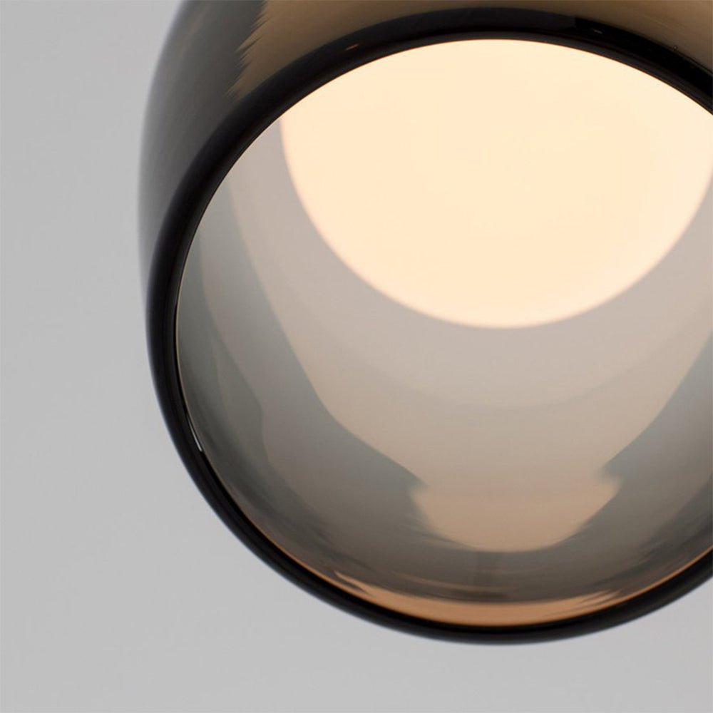 Nowoczesny żyrandol szklana kula lampa wisząca