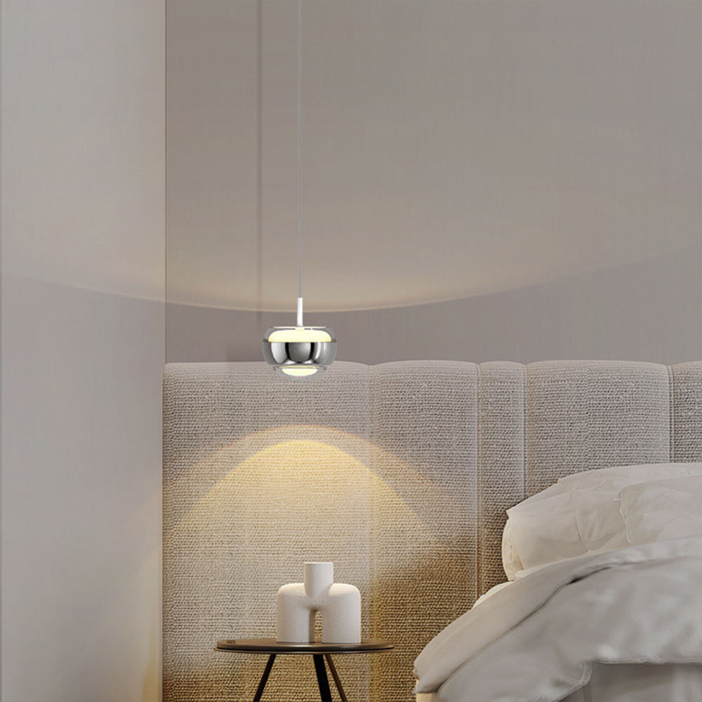 Prosta Okrągła Lampa Wisząca LED