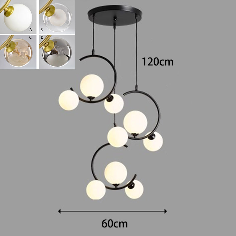 Nowoczesna lampa wisząca LED do wystroju domu
