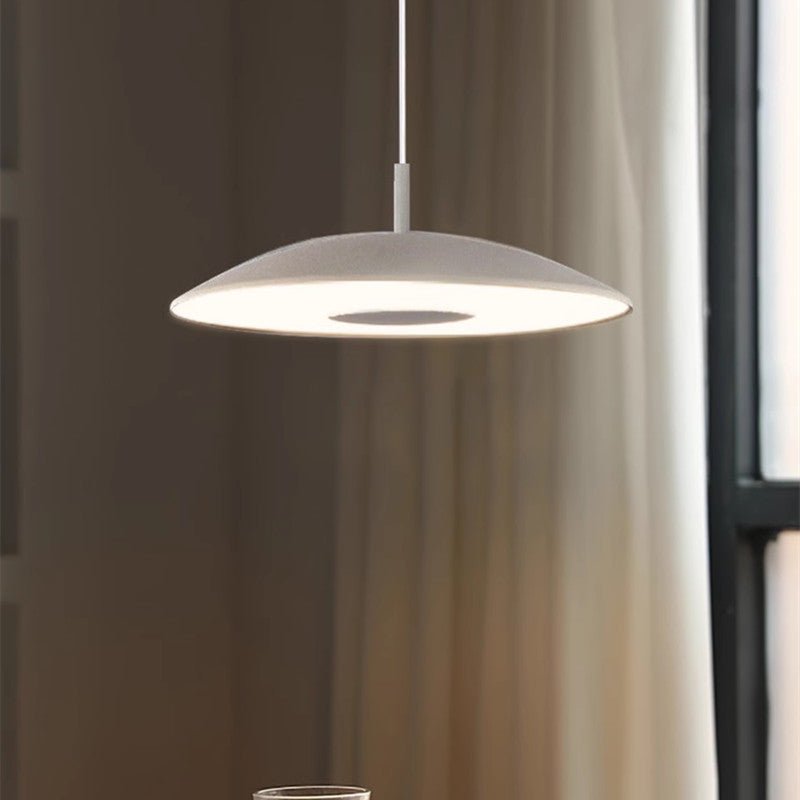 Nowoczesna nordycka lampa wisząca LED z żelaza i niklu