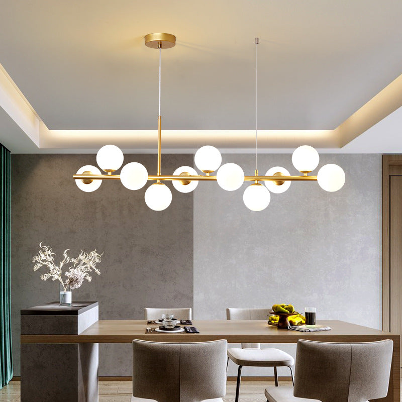 Luksusowa lampa wisząca do jadalni - Eleganckie oświetlenie stołu
