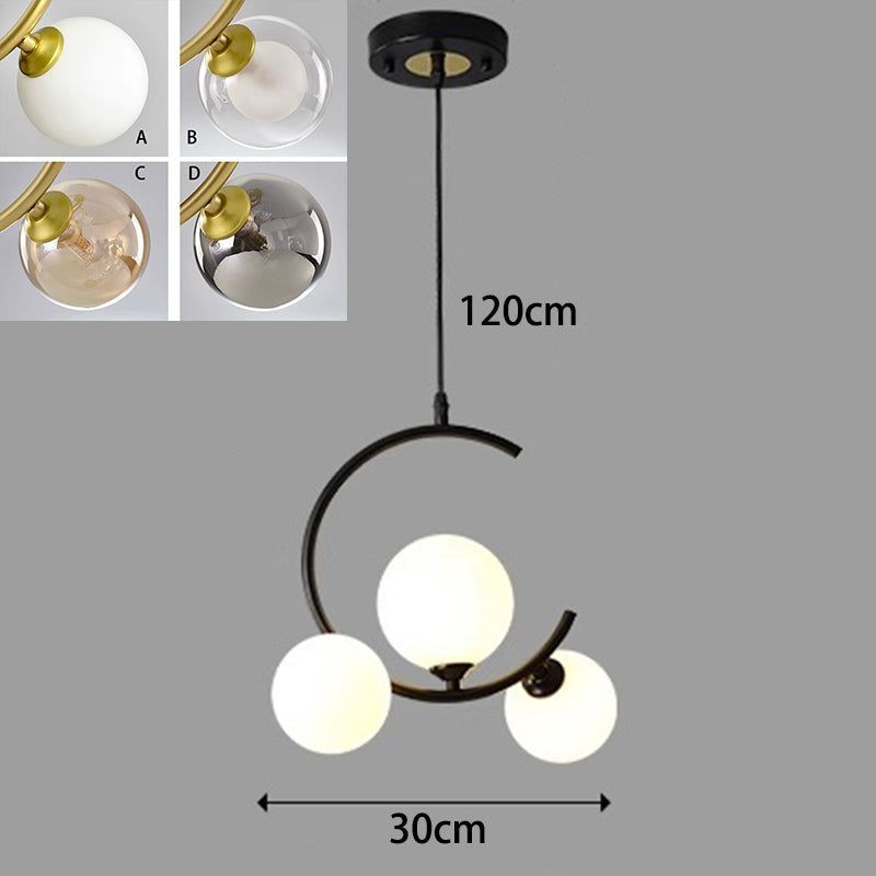 Nowoczesna lampa wisząca LED do wystroju domu