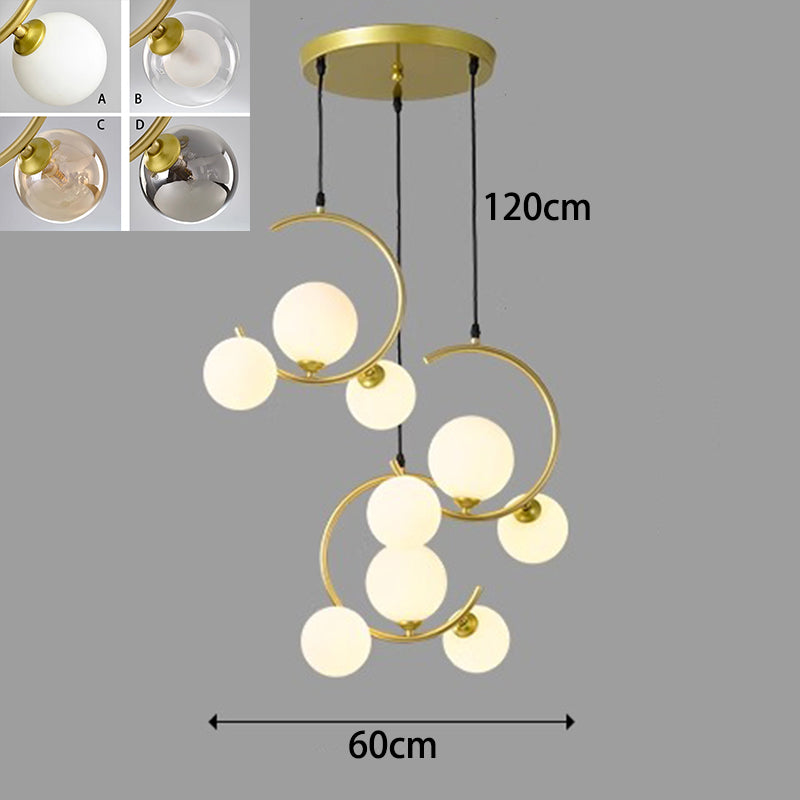 Nowoczesna lampa wisząca LED do wystroju domu
