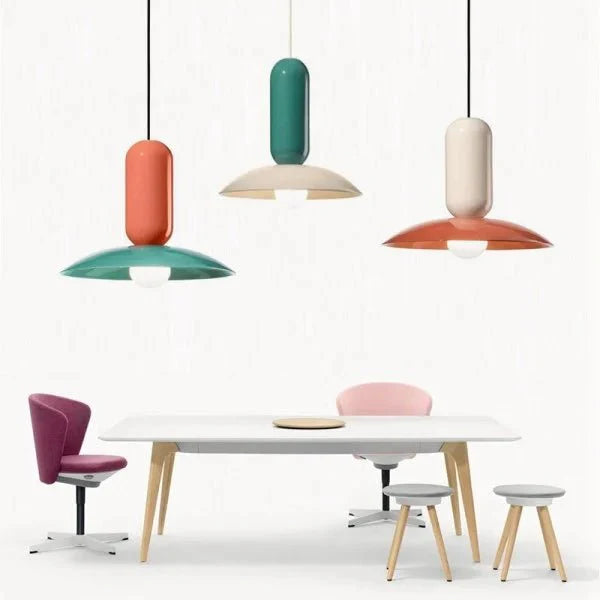 Lampa Wisząca Macaron Frisbee Pau - Styl i Kolor