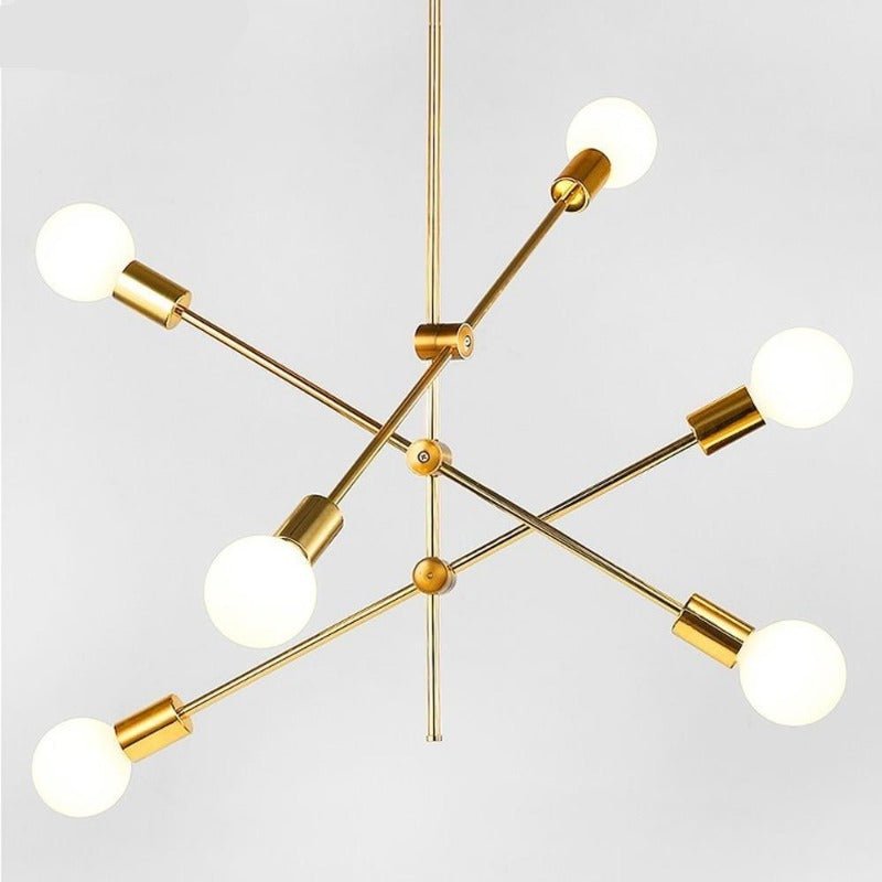 Lucca Sputnik Chandelier from the Middle of the Century