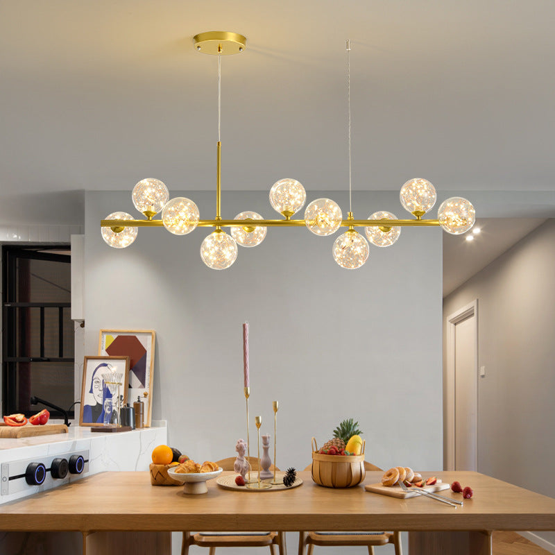 Luksusowa lampa wisząca do jadalni - Eleganckie oświetlenie stołu