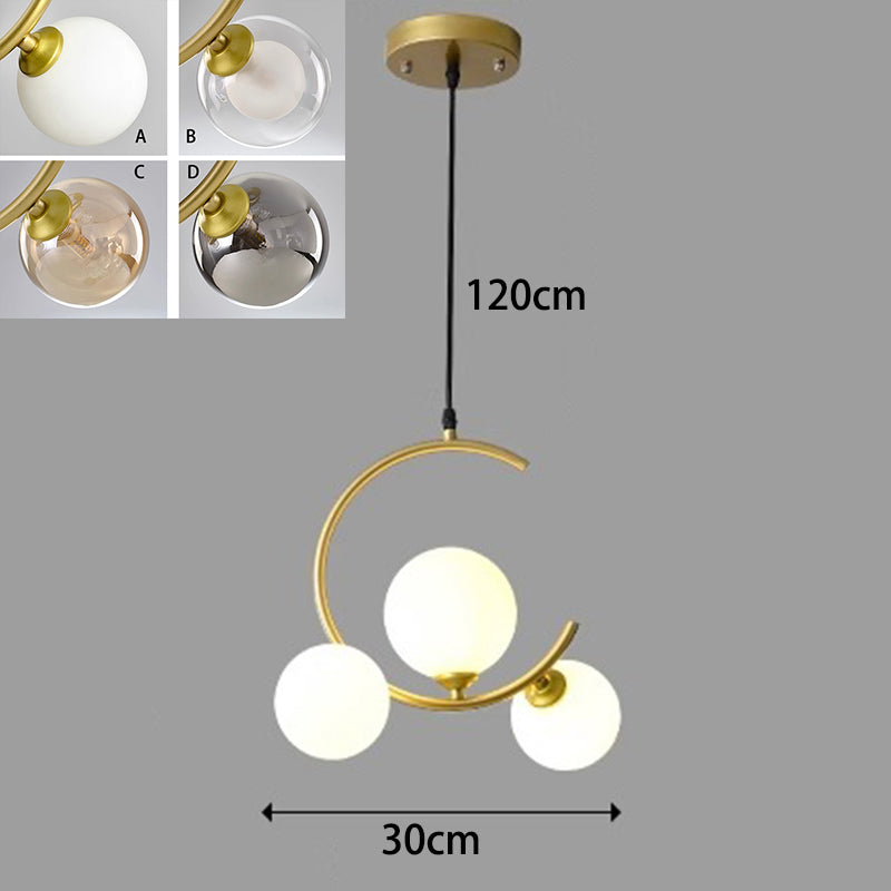 Nowoczesna lampa wisząca LED do wystroju domu