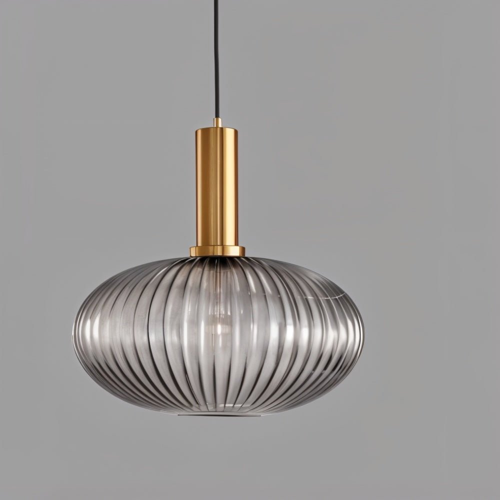 Szklana lampa wisząca Vetreria