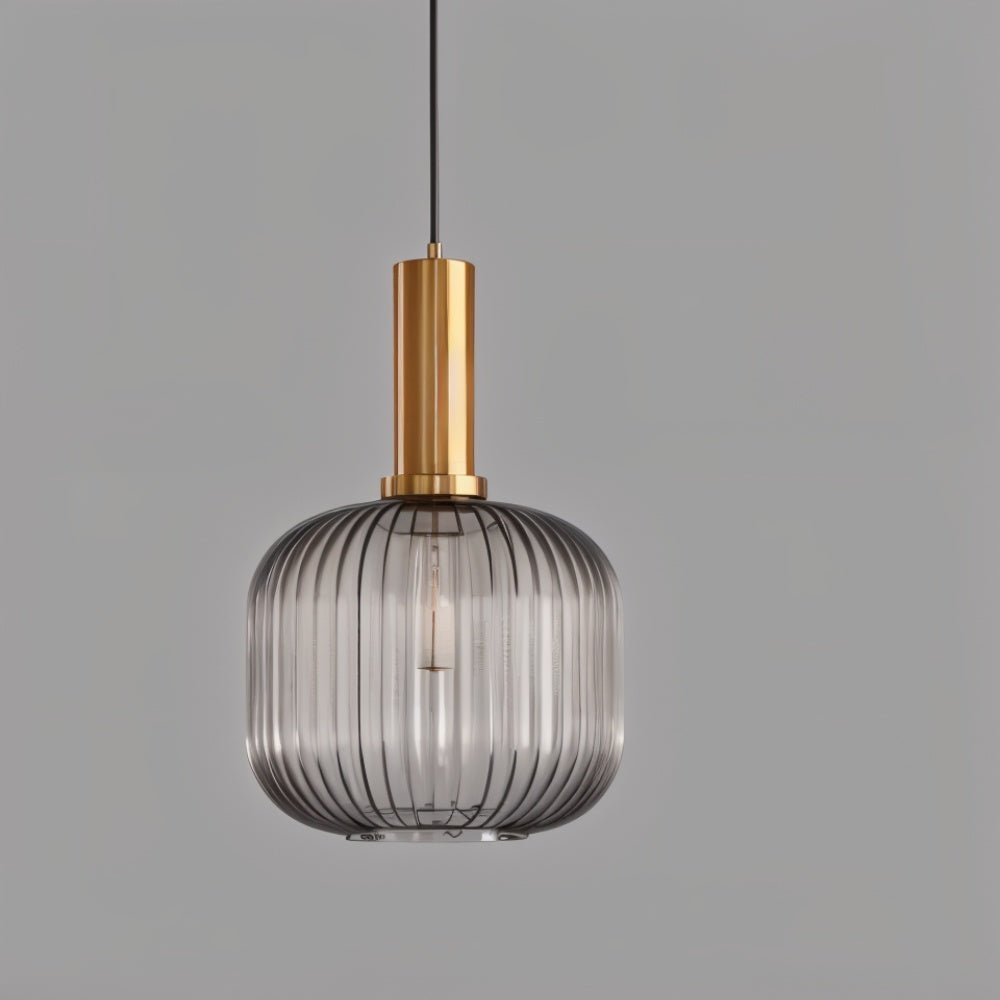 Szklana lampa wisząca Vetreria