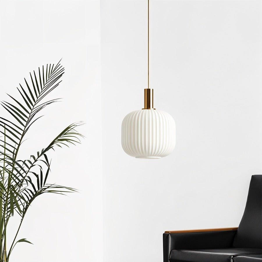 Szklana lampa wisząca Vetreria