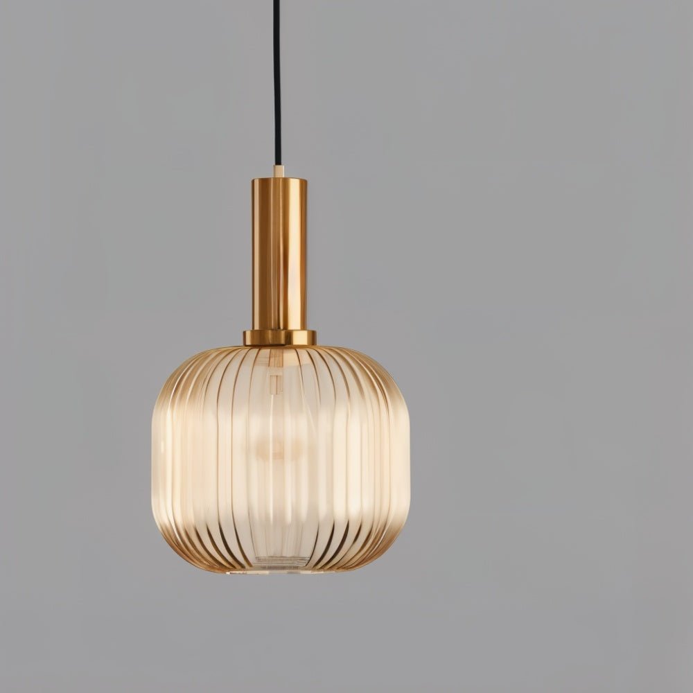 Szklana lampa wisząca Vetreria