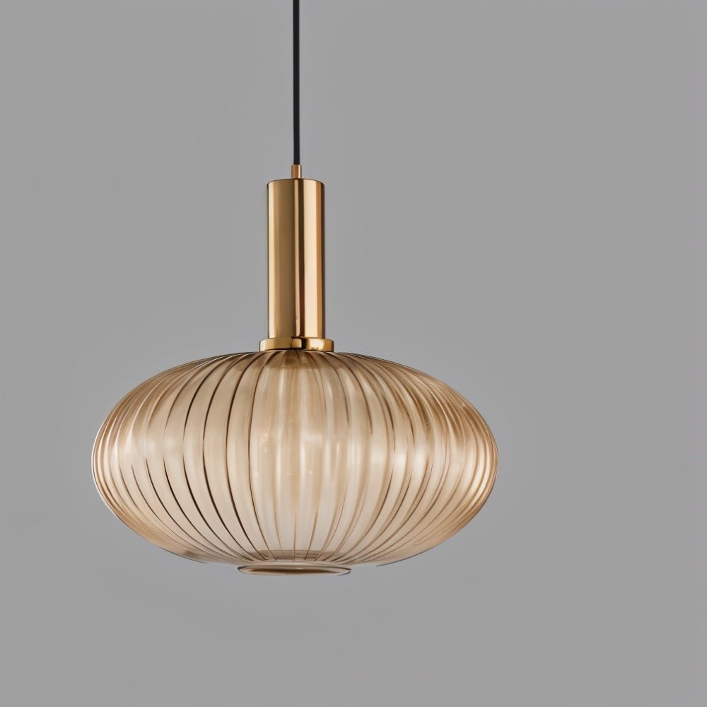 Szklana lampa wisząca Vetreria