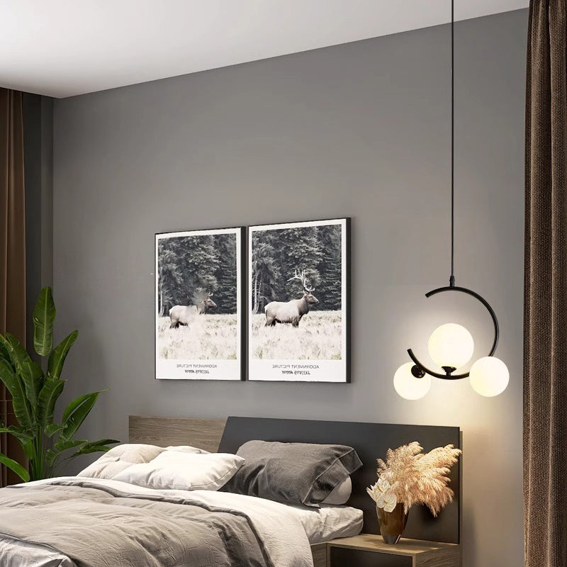Nowoczesna lampa wisząca LED do wystroju domu
